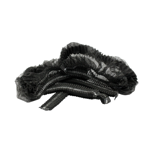 100 Hair Nets Black