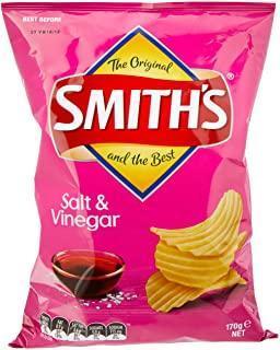 SmithS Potato Chips Salt & Vinegar Crinkle 18 X 45G