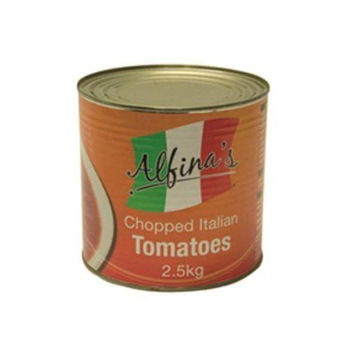 Tomatoes Chopped Italian 2.5Kg