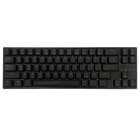 Royal Kludge RK68 Plus Hot-Swappable Tri-Mode RGB Wireless Mechanical Keyboards Black Red Switches