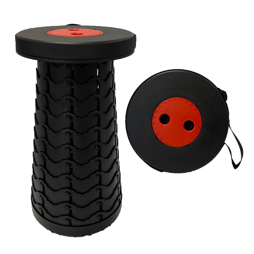 Portable sales folding stool