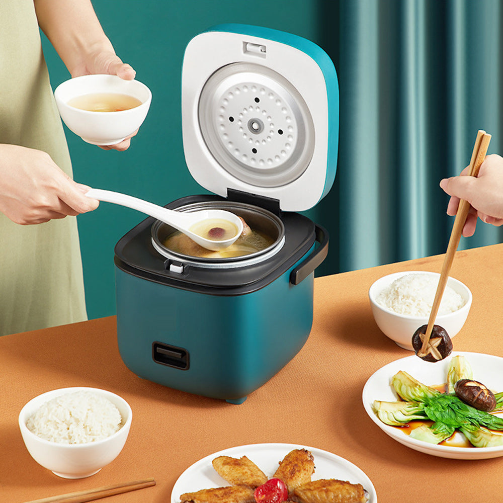 1.2L Multifunction Mini Electric Rice Cooker Heating Food Steamer Meal Cooking Pot