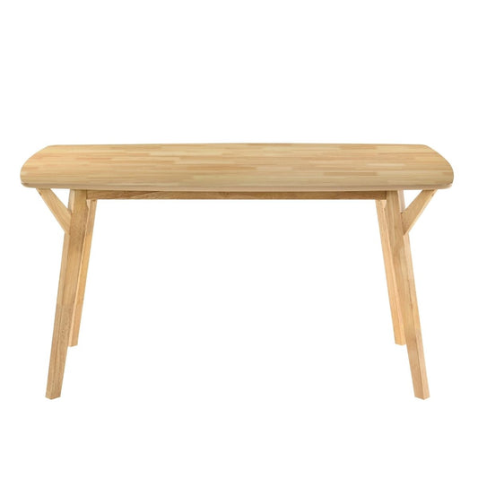 1.5m 6 seaters OVAL dining table : colour -Natural