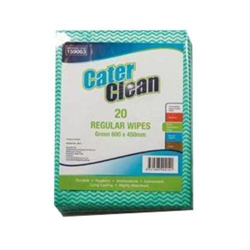 Wipes 20  Green 60 X 45Cm Regular