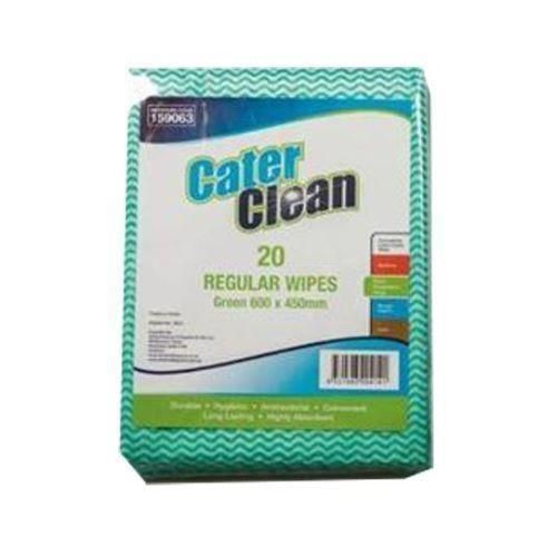 Wipes 5 X 20 Green 60 X 45Cm Regular