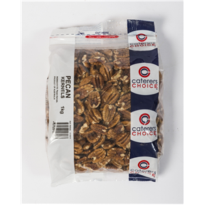 8 X Caterers Choice Pecan Kernels 1Kg