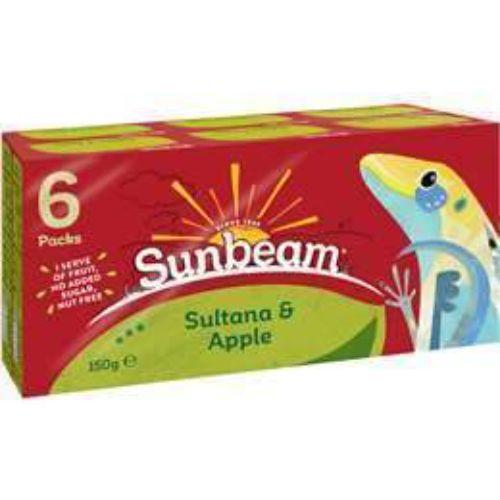 Sunbeam Apple And Sultana 6 X 25G