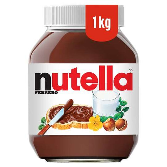 6 X Nutella Spread Chocolate Hazelnut 1Kg