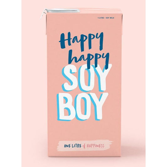 Soy Milk Happy Happy Soy Boy 1L