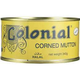 Colonial Lamb Corned Mutton Halal 340G