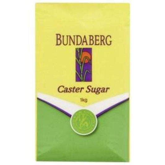 10 X Bundaberg Caster Sugar 1Kg