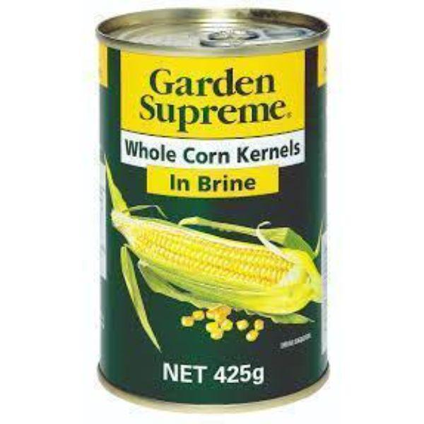 24 X Whole Corn Kernels In Brine 425G