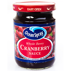 4 X Ocean Spray Sauce Cranberry 2.8Kg