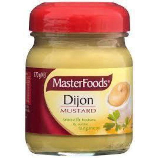 6 X Masterfoods Dijon Mustard 170G