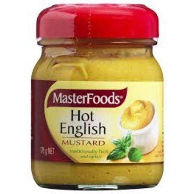 Masterfoods Hot English Mustard 175G