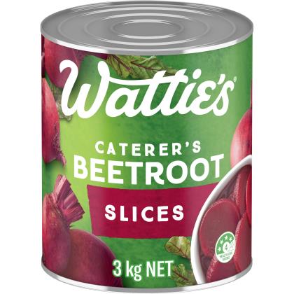 3 x Beetroot Sliced Watties 3Kg