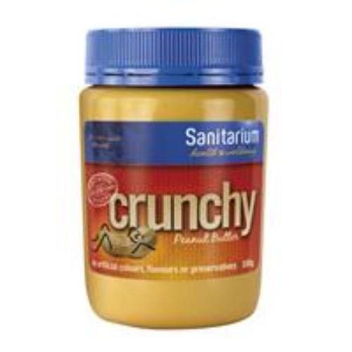 6 X Sanitarium Crunchy Peanut Butter 375G
