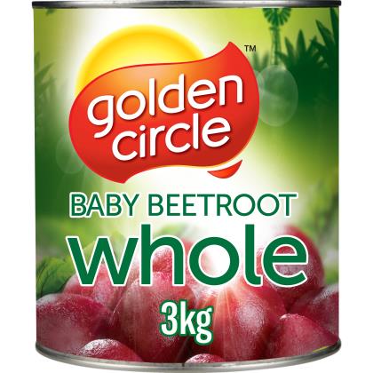 GOLDEN CIRCLE BEETROOT BABY WHOLE 3kg x 3