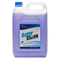 3 X Sanitiser Food Grade Cater Clean 5L Sanitizer
