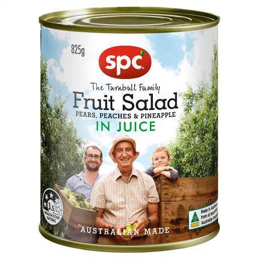 Spc Fruit Salad In Juice 825G