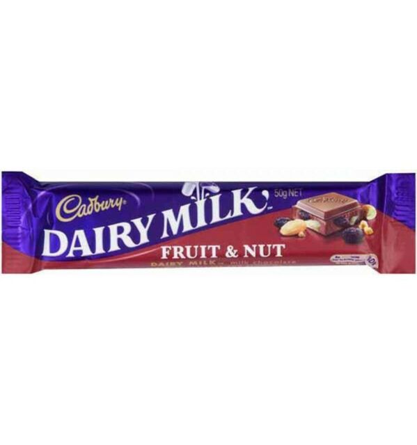 Dairy Milk Fruit & Nut 42 X 50G