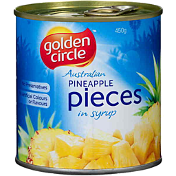 Pineapple Thins In Syrup 450G