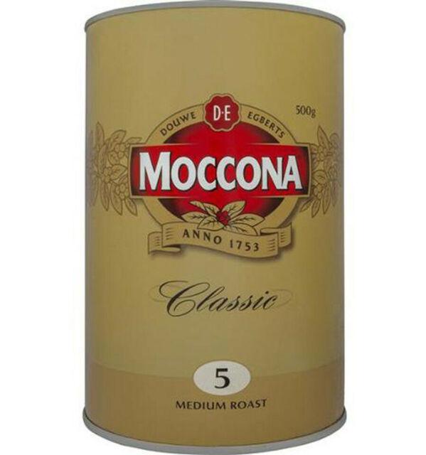 6 X Moccona Freeze Dried Classic Coffee 500G