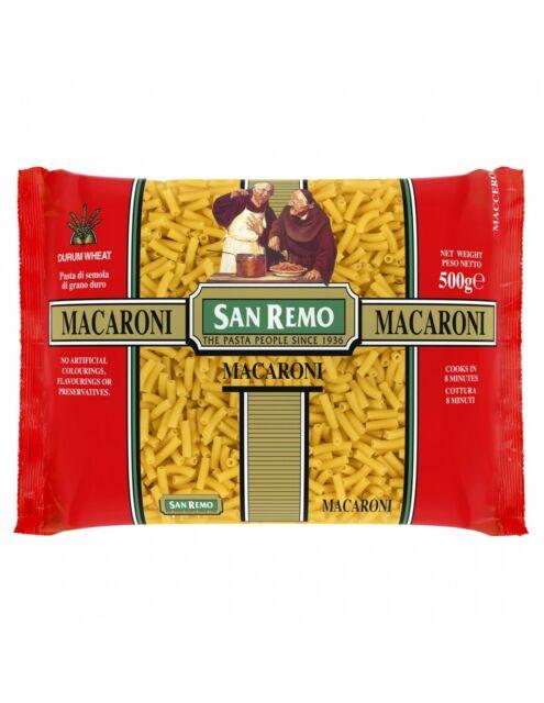 6Kg San Remo Pasta Macaroni 12 X 500G