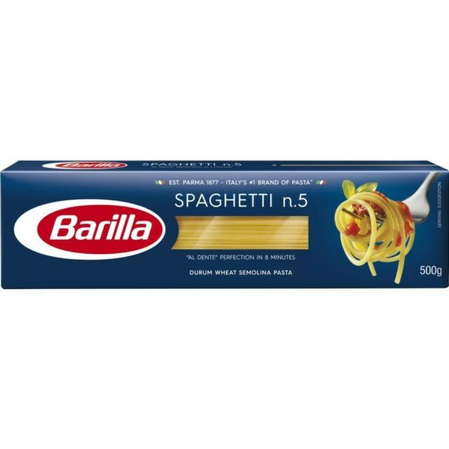 Pasta Spaghetti Barilla 500G x 15