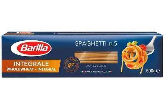 Pasta Spaghetti Integrale Whole Wheat Grain Barilla 500G