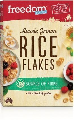 6 X Freedom Rice Flakes 300G