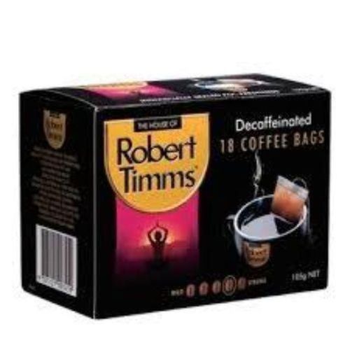 Robert 18 Timms Decaf Coffee Bags