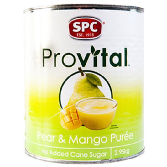 3 X Spc Puree Provital Pear & Mango 2.95Kg