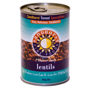 12 X Lentils Sandhurst 400G