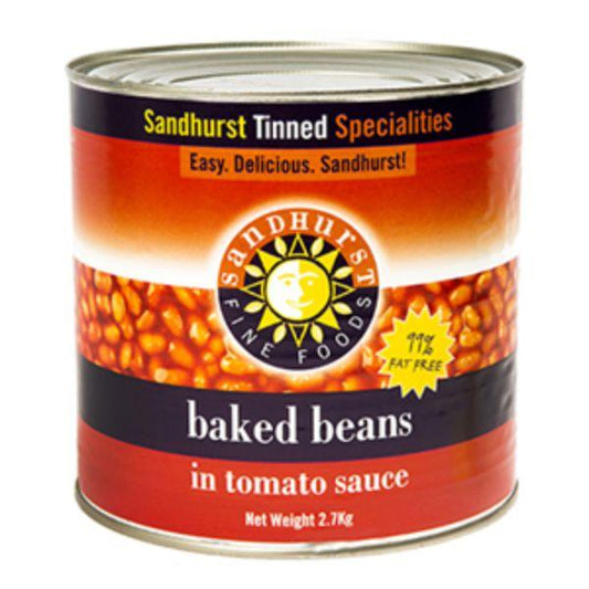 Sandhurst Baked Beans In Tomato Sauce 2.7Kg