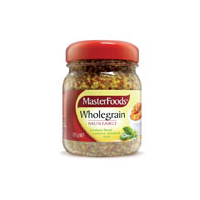 6 X Masterfoods Mustard Wholegrain 175G