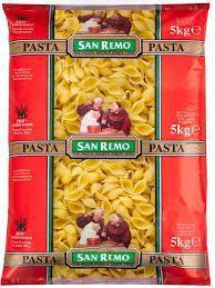 10Kg San Remo Pasta Shells Small 2 X 5Kg