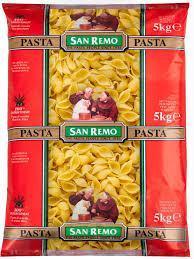 5Kg San Remo Pasta Shells Small