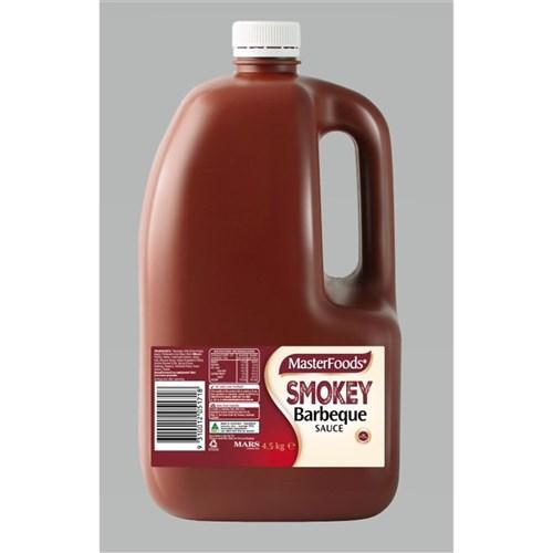 3 X Masterfoods Sauce Barbecue Smokey 4.5L