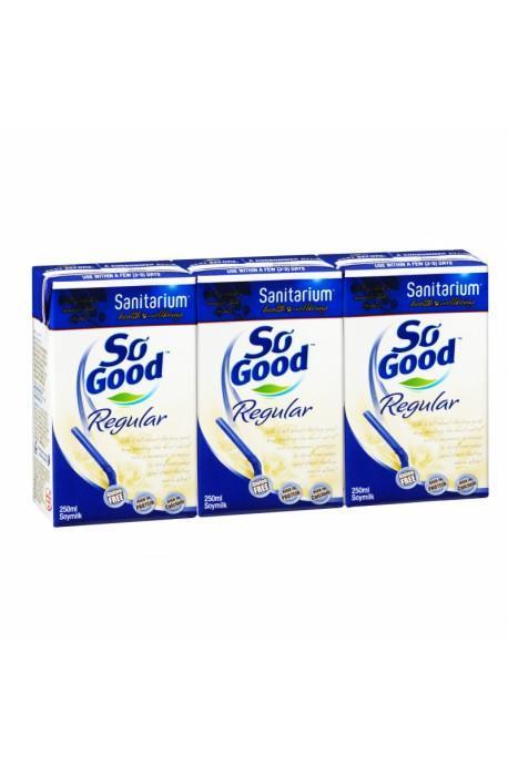 So Good Soy Milk Carton 3 X 4 X 250Ml
