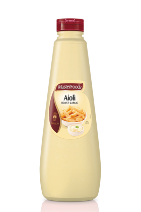 Mayonnaise Aioli Squeeze Masterfoods 920Ml