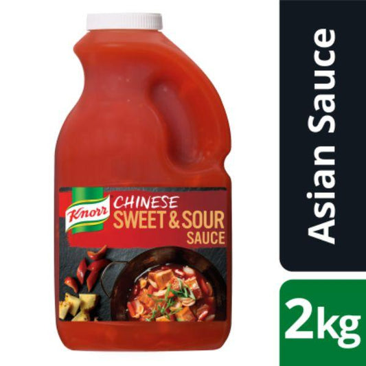 6 X Knorr Sauce Chinese Sweet & Sour 2 Kg