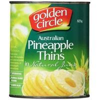 12 X  Pineapple Thins In Juice 825G
