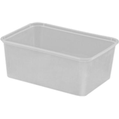 500 Containers 1000Ml Freezer Clear 17.5 X 12 X 7Cm