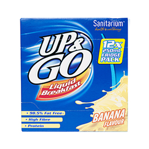 Up & Go Banana Milk 12 X 250Ml