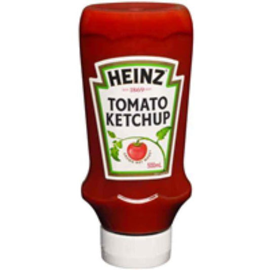 10 X Ketchup Tomato Upside Down 500G