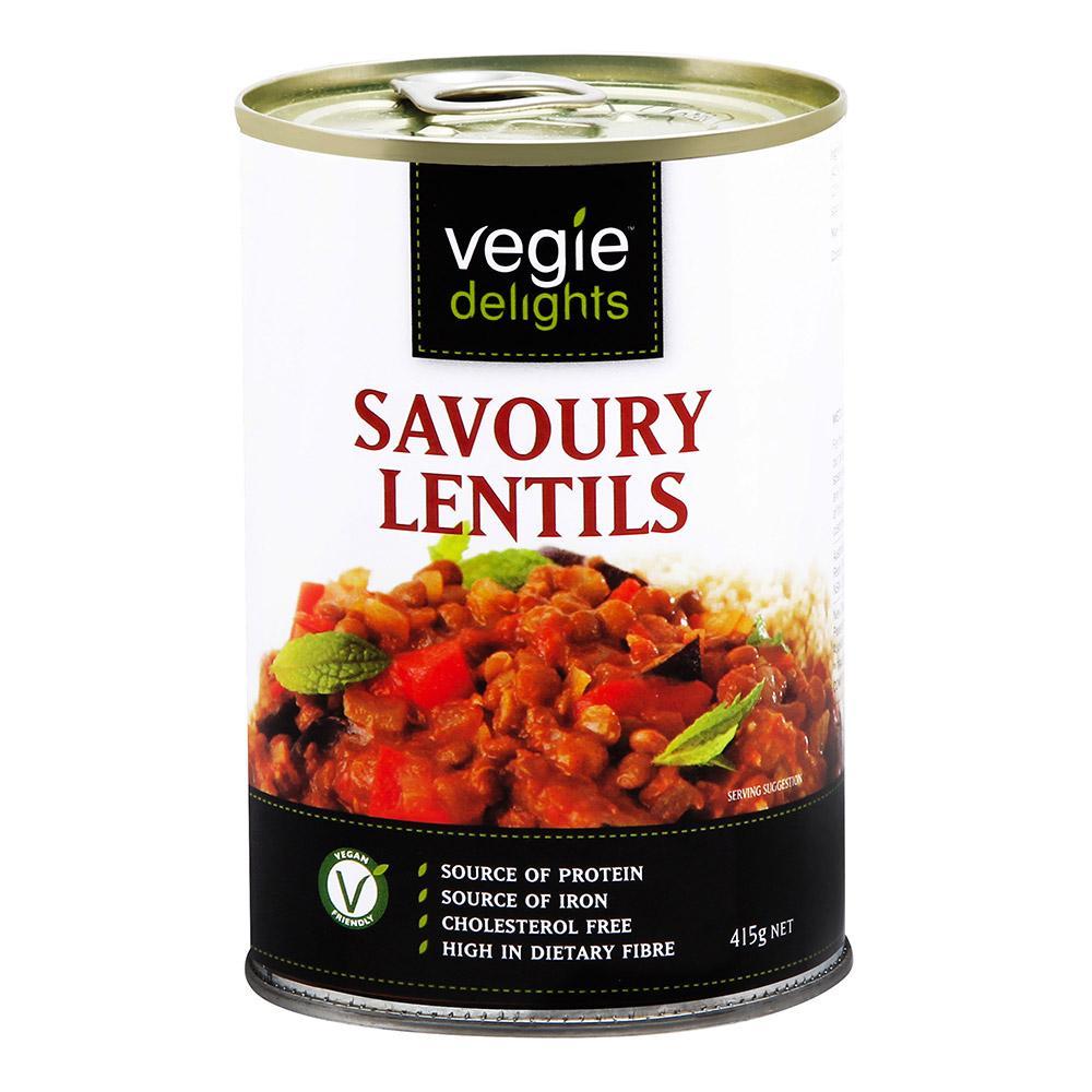 6 X Lentils Savoury 415G
