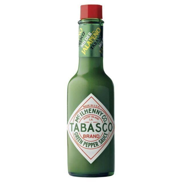 12 X Tabasco Green Pepper Sauce 60Ml