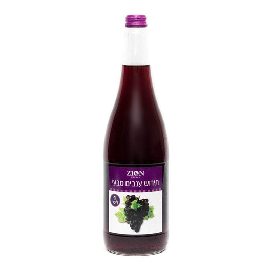 12 x Zion Red Grape Juice 1000Ml